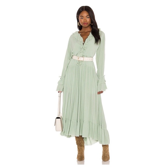 NWT Free People Sweet Darlin boho Maxi Dress - Picture 6 of 6
